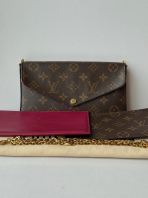 Louis Vuitton Monogram Pochette Felicie Shoulder Wallet
