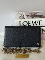 Gucci WOC Black INTERLOCKING LOGO