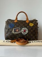LV Monogram World Tour Speedy 30