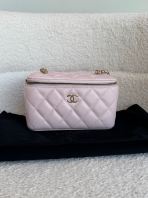 Chanel Vanity Bag Pink Chanel Vanity Case