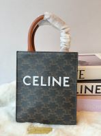 Preloved Unused Like New Celine Mini Cabas Vertical Monogram Canvas Tote (S260311-01)