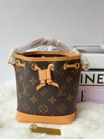 Preloved Excellent Louis Vuitton Nano Noe come with dustbag and straps