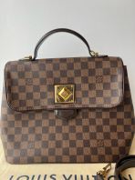 Preloved Excellent LV Damier Ebene Canvas Bergamo (S260520-06)