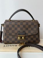 Preloved Obvious signs of use Louis Vuitton Damier Ebene Canvas Croisette Bag (SBO260316-04)