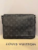 Preloved Excellent LV District PM messenger bag in Monogram Eclipse canvas New Version  (S260505-01)