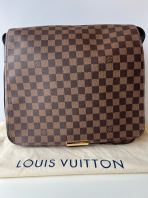 Preloved Excellent LV Damier Canvas Bastille Large Messenger Bag (C260527-05)