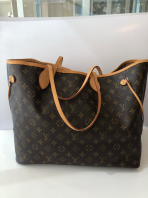 Preloved Excellent LV Neverfull GM Monogram Canvas Tote Bag without pouch S260604-08