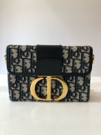 Preloved Excellent Christian Dior Mini Montaigne Bag GHW S260615-01