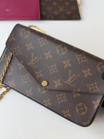 Preloved Excellent LV Felice with velvet interior S260522-07