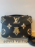 Preloved Like New LV Pochette Metis Bicolor Monogram Empreinte Leather S260629-05