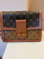 Preloved Excellent LV Dauphine MM Monogram Reverse with Minor Touch Up SBO260517-06
