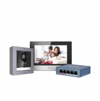 Hikvision DS-KIS602(B) Video Intercom Bundle