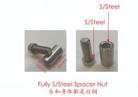 Fully Stainless Steel / Advertising Nut / Spacer Nut / Stainless Steel Nut Clamps