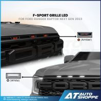 F-SPORT GRILLE LED FOR FORD RANGER RAPTOR 3.0 V6 NEXT GEN 2023 ( AMBER ) GRILLE LED LIGHT LAMP F-SPORT GRILLE LED FOR FORD RANGER RAPTOR 3.0 V6 NEXT GEN 2023 ( AMBER ) GRILLE LED LIGHT LAMP