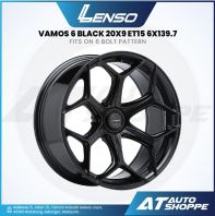 Lenso Vamos 6 Litetech+ Matte Black 20X9 ET15 6X139.7 (1 Piece)