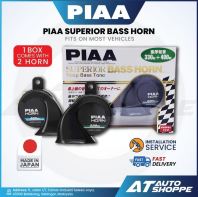 PIAA Superior Bass Horn 330/400hz 112db (1 pair) (Made In Japan) PIAA Superior Bass Horn 330/400hz 112db (1 pair) (Made In Japan)