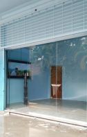 12mm clear tempered shopfront at Ulu Tiram JB