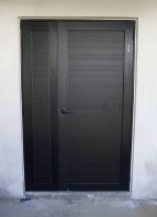 Aluminium Solid Swing door at Tampoi JB