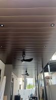 Aluminium strip ceiling at Danga Sutera JB