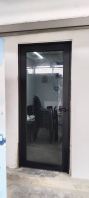 Aluminium Glass Swing Door at Skudai JB