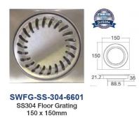 SWFG-SS-304-6601  SUS304 FLOOR GRATING 150x150MM