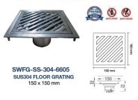 SWFG-SS-304-6605  SUS304 FLOOR GRATING 150x150MM