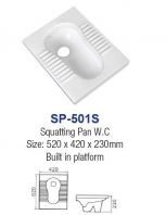 SP-501S SQUATTING PAN WC