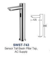 SWST-743  Sensor Tall Basin Pillar Tap AC Supply