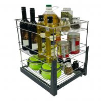 AK SERIES 350mm 400mm Multi-Purpose Pull Out Basket (oil)
