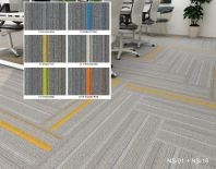 Carpet Tile ~ OM/NEON (25cm x 100cm)