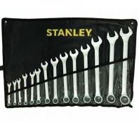 STANLEY 8-24mm 14 Pcs Combination Wrench Set (80-946)