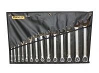 STANLEY Slimline 10-32mm 14 Pcs Combination Wrench Set (87-038)