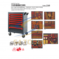 S4EV 2146 | 198Pcs x 7 Drawers VDE Insulated Service Tool Cabinet