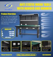 S4Tools Anti-Static Work Table With Hanger And Drawer System