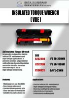 S4Tools VDE Insulated Torque Wrench (3/8" &amp; 1/2" Drive)