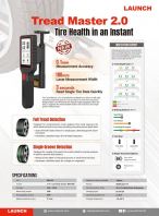 Launch (SmartSafe) Tread Master 2.0 | Tire Tread Depth Examiner (TTM313)