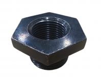 180435 OIL PAN NUT BLACK HEAVY DUTY