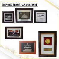 CUSTOM MADE 3D PHOTO FRAME / AWARD FRAME CUSTOM MADE 3D PHOTO FRAME / AWARD FRAME