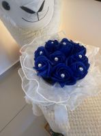 E2493   Royal Blue Rose Bouquet