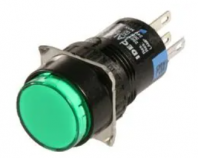 IDEC AL6M-M14-G (AL6M-M14GC) COL: GREEN