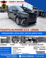 2024 TOYOTA ALPHARD 2.5 Z NEW MODEL 2024 TOYOTA ALPHARD 2.5 Z NEW MODEL