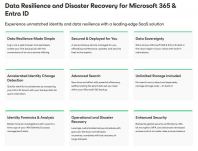 Veeam Backup & Recovery service for Microsoft 365 & Entra ID