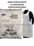 RAKKI APRON WHITE 71.5CMX120M
