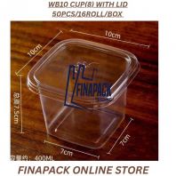 BW10 CUP(8) WITH LID 50PCS/16ROLL/BOX