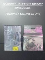 PP KIDNEY HOLE 11X15 100PCS/40PKT/GUNI