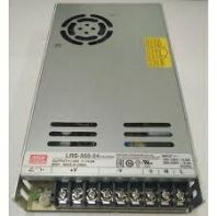 MEAN WELL Switching Power Supply, LRS-350-24, 24V dc, 14.6A, 350W, 1 Output, 180 �� 264V ac Input Voltage