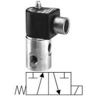 Parker Skinner 3 Way Normally Closed 1/4" NPT Direct Acting Stainless Steel Pressure Vessel (Valve Body)