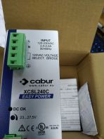 CABUR XCSL240C | POWER SUPPLY, SINGLE PHASE, 120-230 VAC, 24 VDC, 10 AMPS