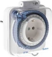 THEBEN Timer 26 | Daily program | Plug-in | Analogue plug-in timer 1 channel Without 230 V AC Frequency 50 Hz