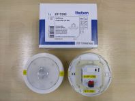 Passive infra-red presence detector KNX for flush-mounted ceiling installation Rectangular detection area 360��, 30 x 4,5 m, (135 m2)